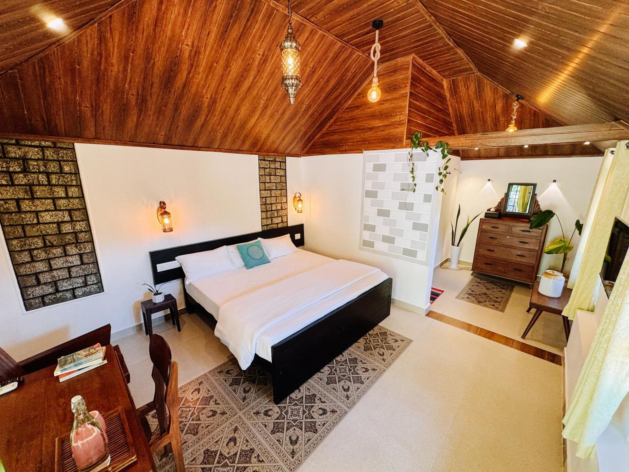 Calm Shack - 2 Bedroom-Boutique Farm Stay Munnar Ngoại thất bức ảnh